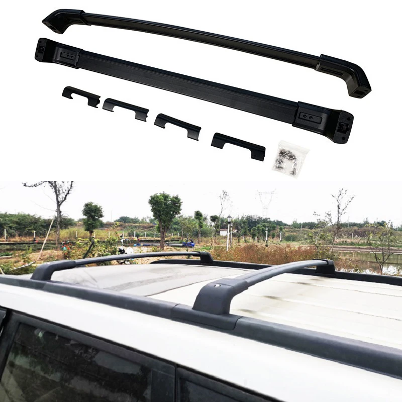 Roof Rack Crossbar Aluminum - 高品質アルミ合金製スクリュー取り付けルーフラックレールクロスバー（日産エクストレイル2008年～2013年用）