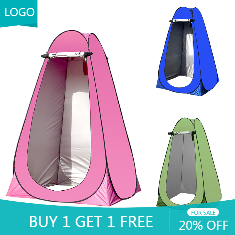 Camping Shower Tent Portable - ポータブルポップアッププライバシーテント 防水 アウトドア キャンプ シャワー 更衣室