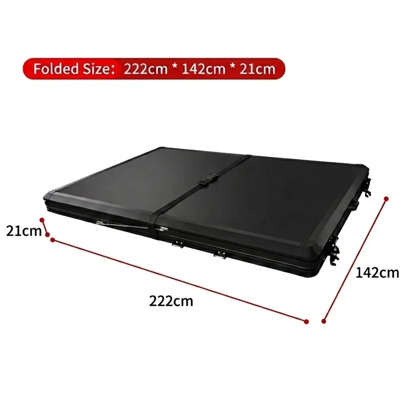 Roof Top Tent Mattress - 高品質な4x4オフロード用ABS製ハードシェルルーフテント。頑丈で、素早く設置できるキャンプ用テント。SUVやピックアップトラックに最適で、マットレスと梯子が付属。