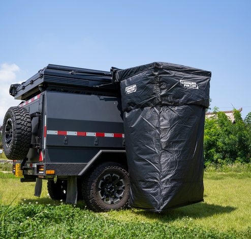 Camping Shower Tent Portable - 持ち運び可能な屋外キャンプシャワーテント、便利なポータブルシャワー用カートテント