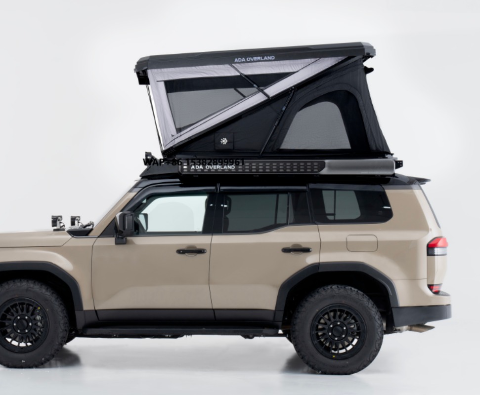 Roof Top Tent Mattress - ADA OVERLAND 130/155cm大型スペースABSシェルワンキーオープン軽量ルーフトップテント（インフレータブルマットレス付き）カートップテント