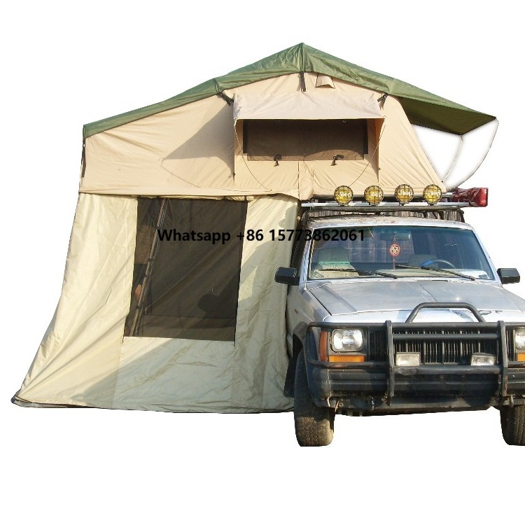 Roof Top Tent Annex Room - 車用キャンプテント（アネックスルーム付き）、車用ルーフトップテント、アウトドアテント