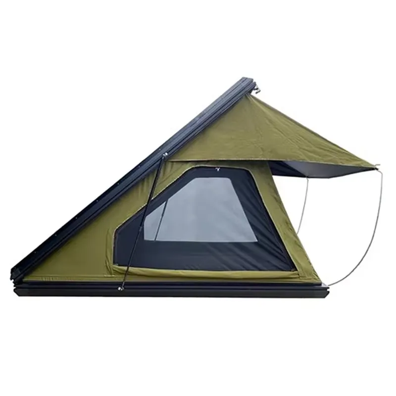 Roof Top Tent Hard Shell 2 Person - ハードシェルルーフトップテント キャンプ用 アルミ製クラムシェル 四季対応 防水 2人用