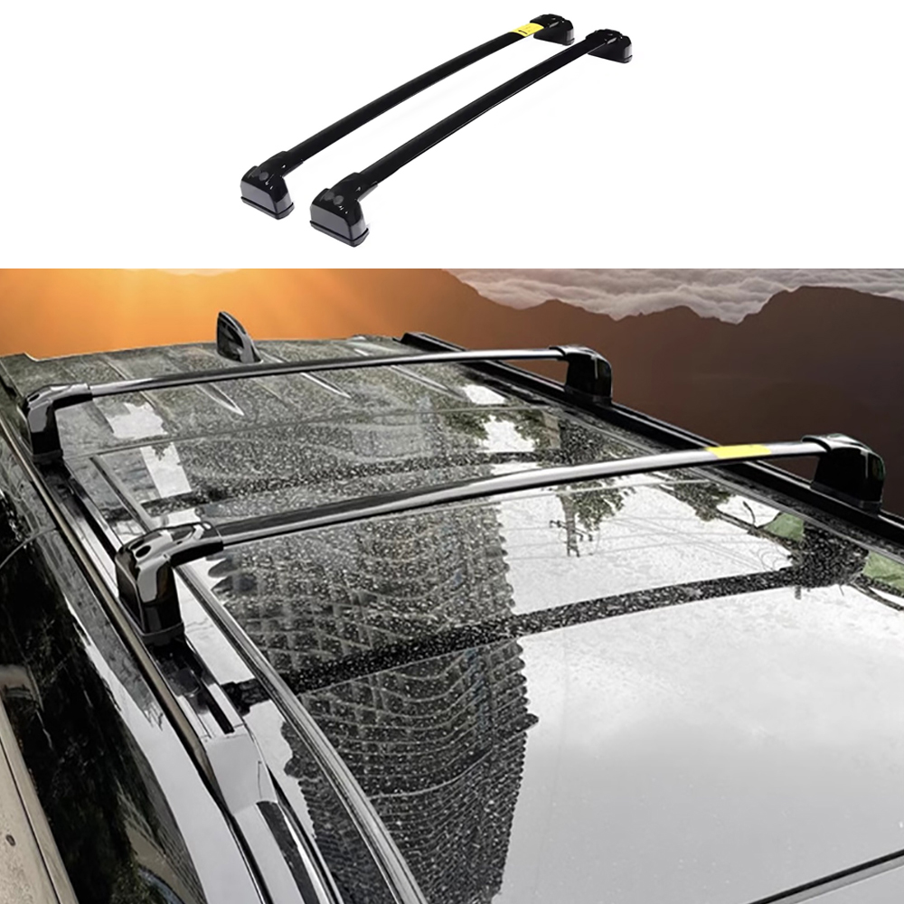 Roof Rack Crossbar Aluminum - 屋根荷物ラッククロスバー外部修正特別なアルミ合金ルーフラック BAIC Jishi Polestone 01 Rox