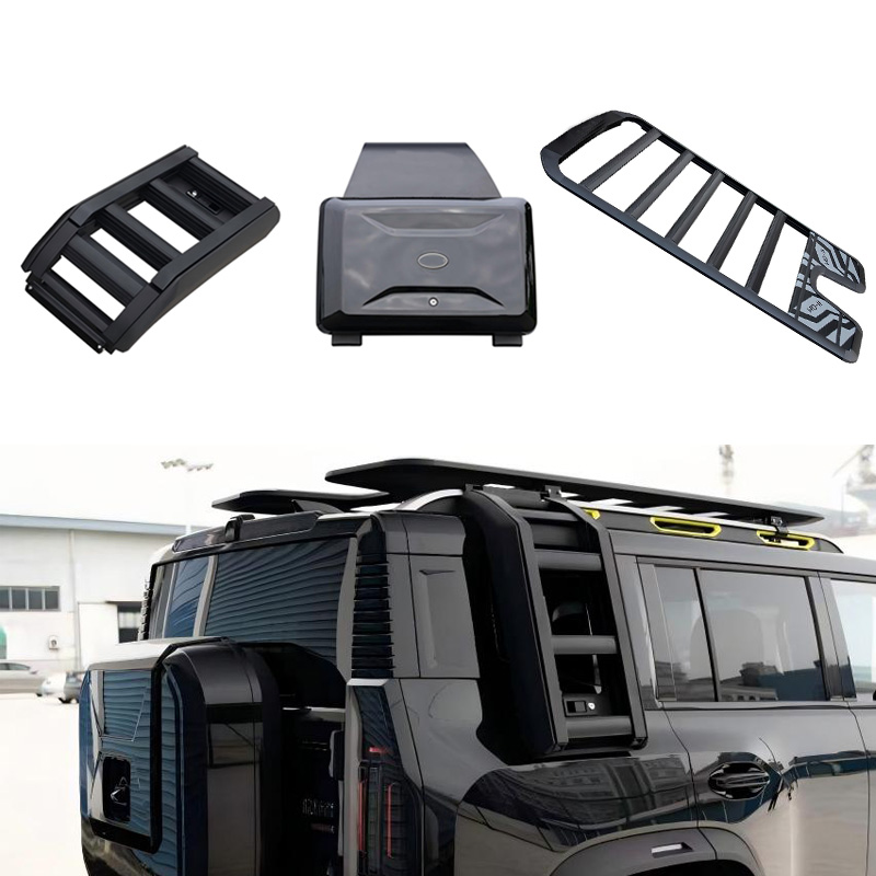 Roof Rack Crossbar Aluminum - チェリー・ジェトゥールT2用カールーフラック、ユーティリティ車両用ラダーラック、サイドボックスクロスバー、ルーフラック、ジェトゥールT2アクセサリー