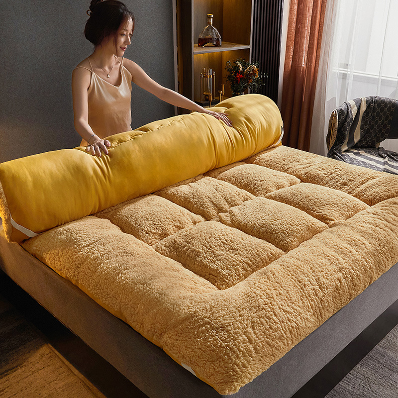 Roof Top Tent Mattress - 折りたたみ式フロアマットレス,ファッショナブル,快適,家庭用,厚く,柔らかく,シングル,ダブル,暖かいキルト,冬