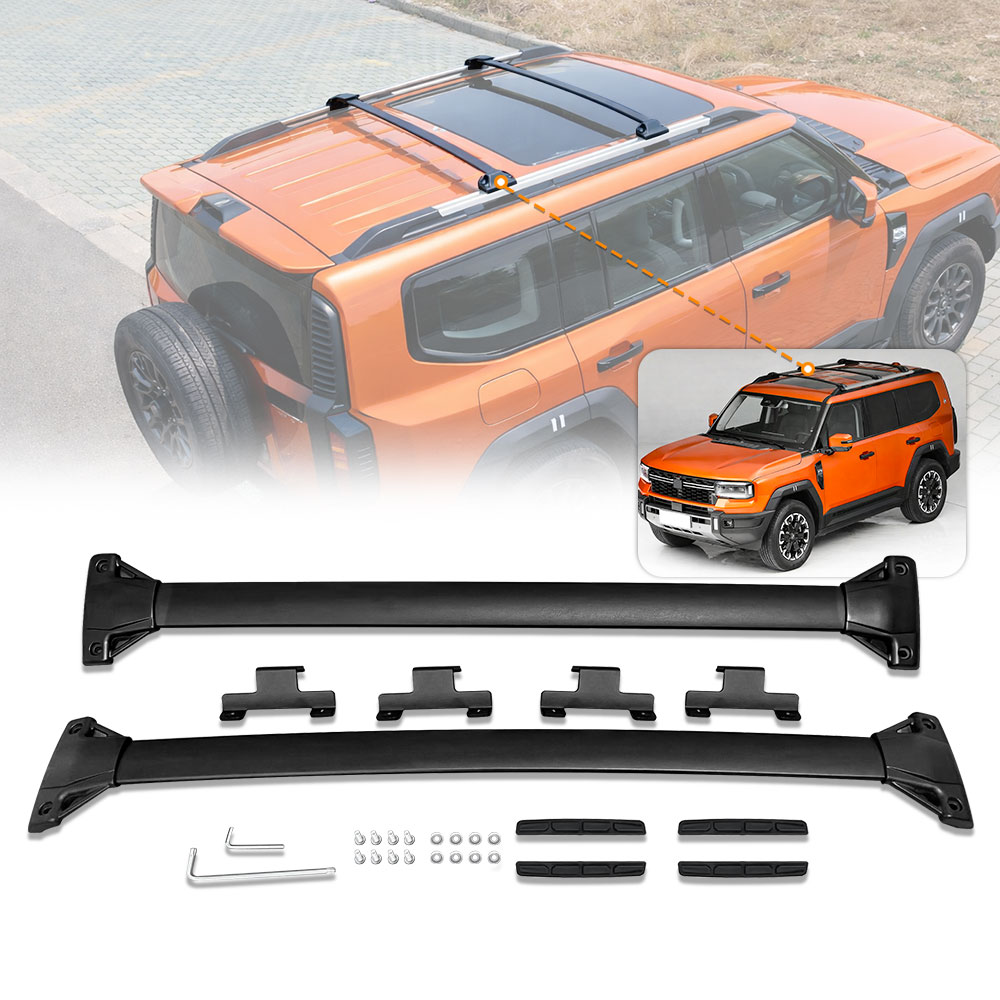 Roof Rack Crossbar Aluminum - ドリームカー高強度アルミルーフラッククロスバー ジェトゥールG700 2025 2026用 外装アクセサリー