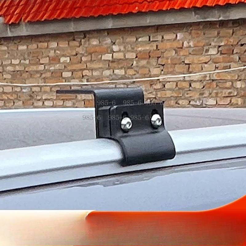 Roof Rack Crossbar Aluminum - オールアルミ製ルーフラッククロスバー、固定爪付きシンプル多目的プラットフォーム固定具