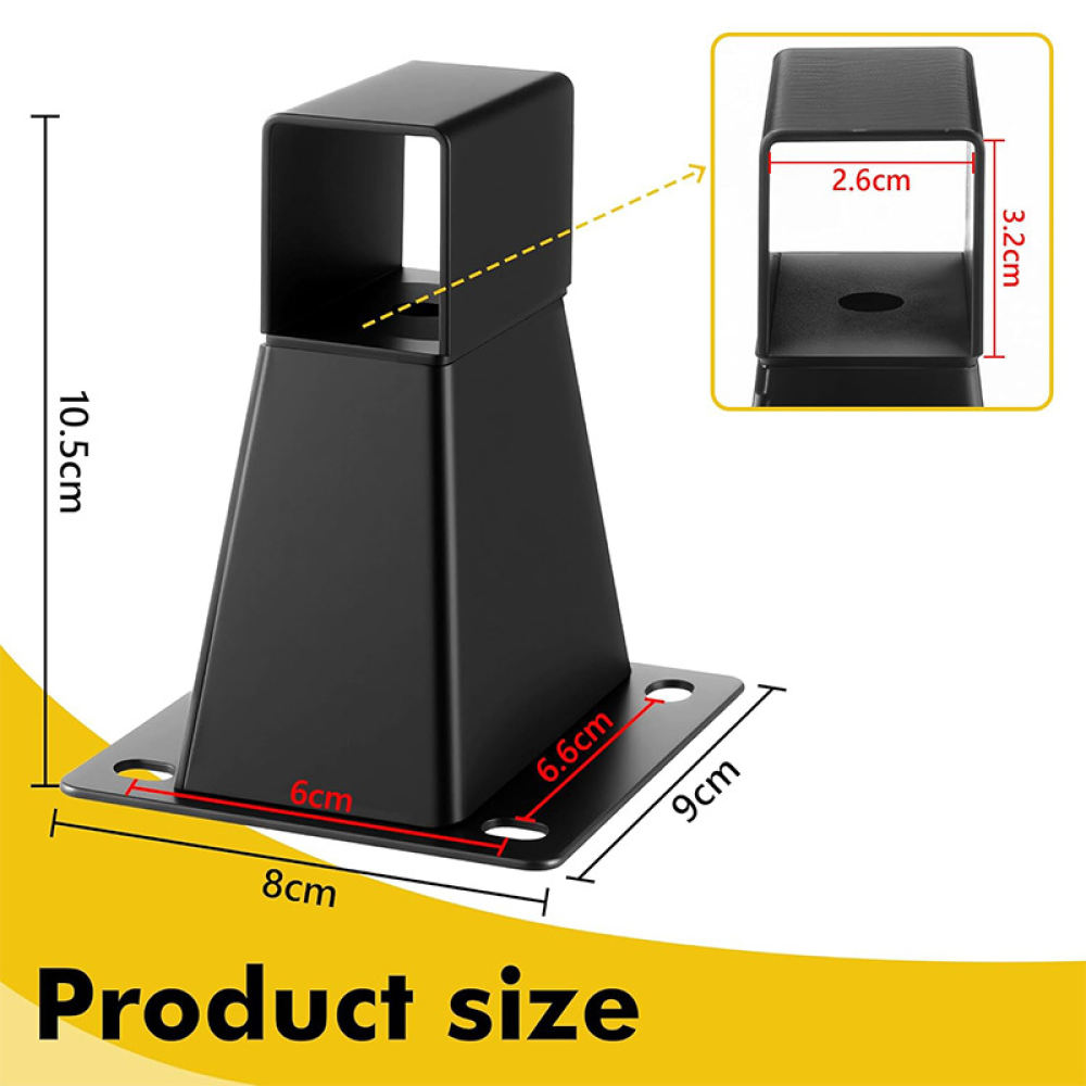 Awning Side Wall Kit - 屋外用日よけ、パティオ、庭用のサイドオーニング壁掛け金具、金属製取り付けサポートキット、交換用固定具