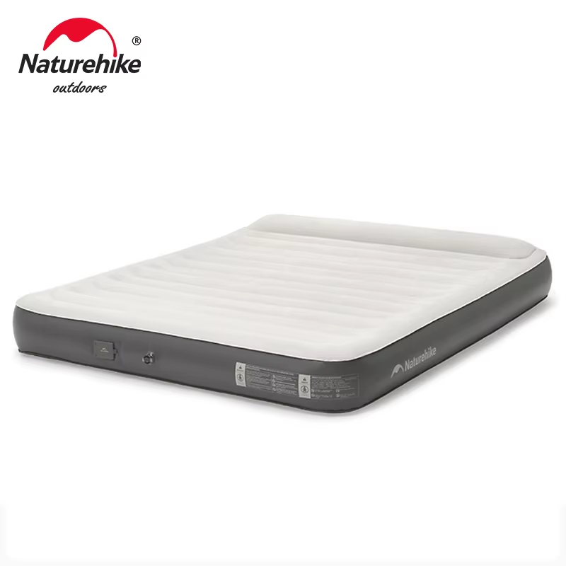 Roof Top Tent Mattress - Naturehike-自己膨張式キャンプマットレス,統合ポンプ付きキャンプエアマット,枕付きスリーピングマット,家庭用,2〜3人用テント