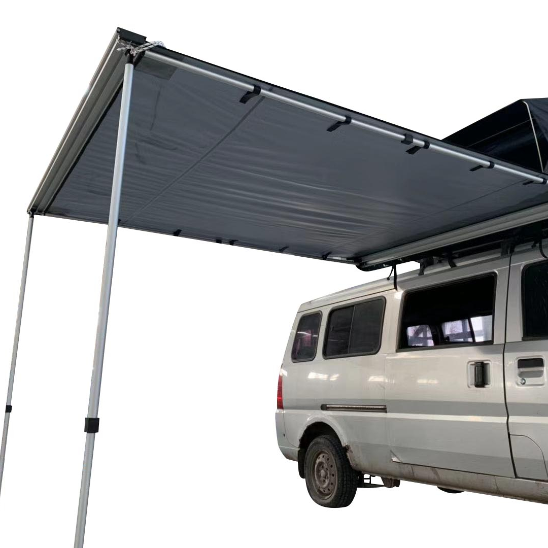 新型ピックアップキャンピングカー 2.5m×3m 4WD 4 - Car Awning 2.5M X 2.5M のレビューと価格