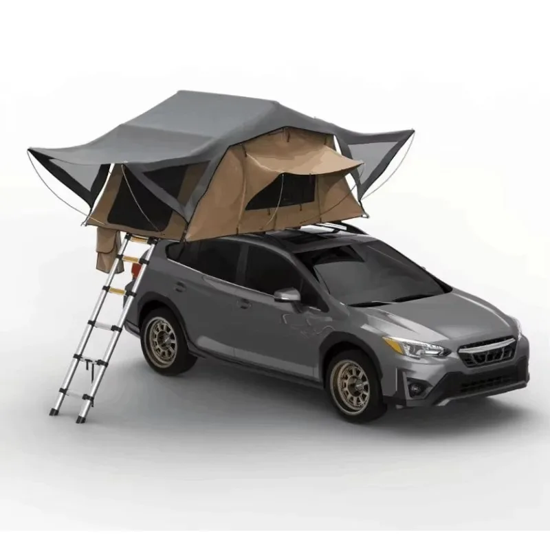アウトドアキャンピングカー4X4ルーフトップテント卸売 ソフ - Roof Top Tent Soft Shell 3 Person のレビューと価格