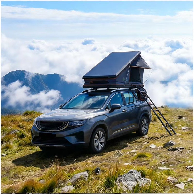 特大ハードシェルSUVルーフトップテント アルミフレーム 防 - Roof Top Tent Mattress のレビューと価格