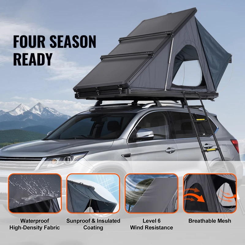 工場直販特価 - 大成功！ルーフトップテント ハードルーフト - Roof Top Tent Ladder Telescopic のレビューと価格