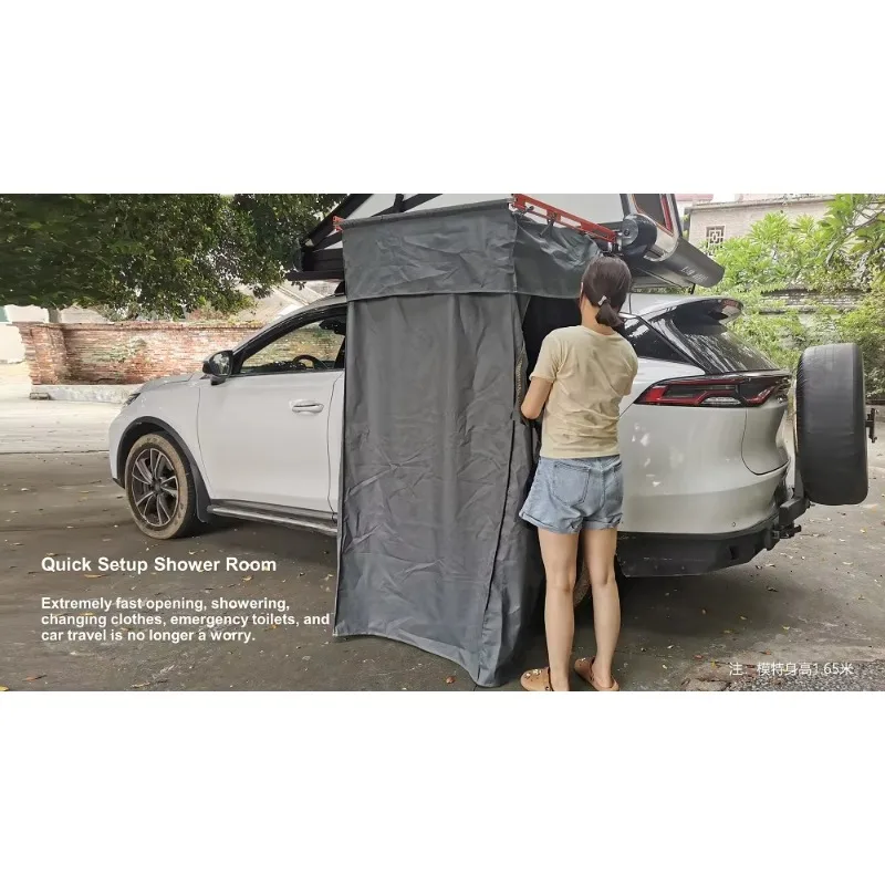 新型2人用自動折りたたみルーフトップテント アルミ製ハードシ - Roof Top Tent Hard Shell 2 Person のレビューと価格