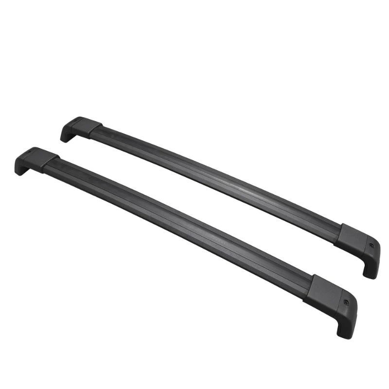 高品質アルミ合金製スクリュー取り付けルーフラックレールクロス - Roof Rack Crossbar Aluminum のレビューと価格