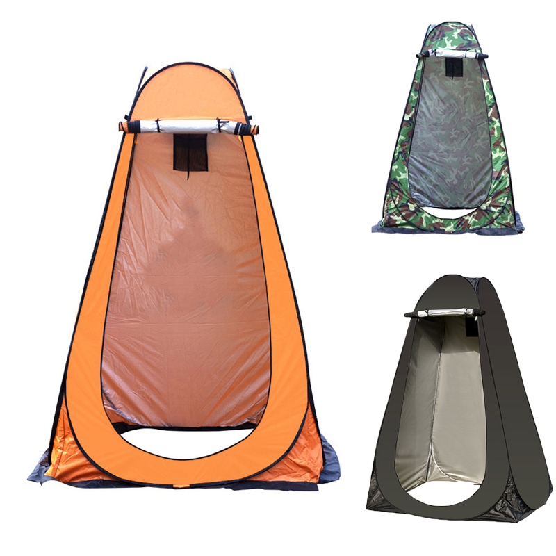 ポータブルポップアッププライバシーテント 防水 アウトドア  - Camping Shower Tent Portable のレビューと価格