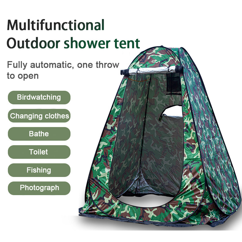 ポータブルポップアッププライバシーテント 防水 アウトドア  - Camping Shower Tent Portable のレビューと価格