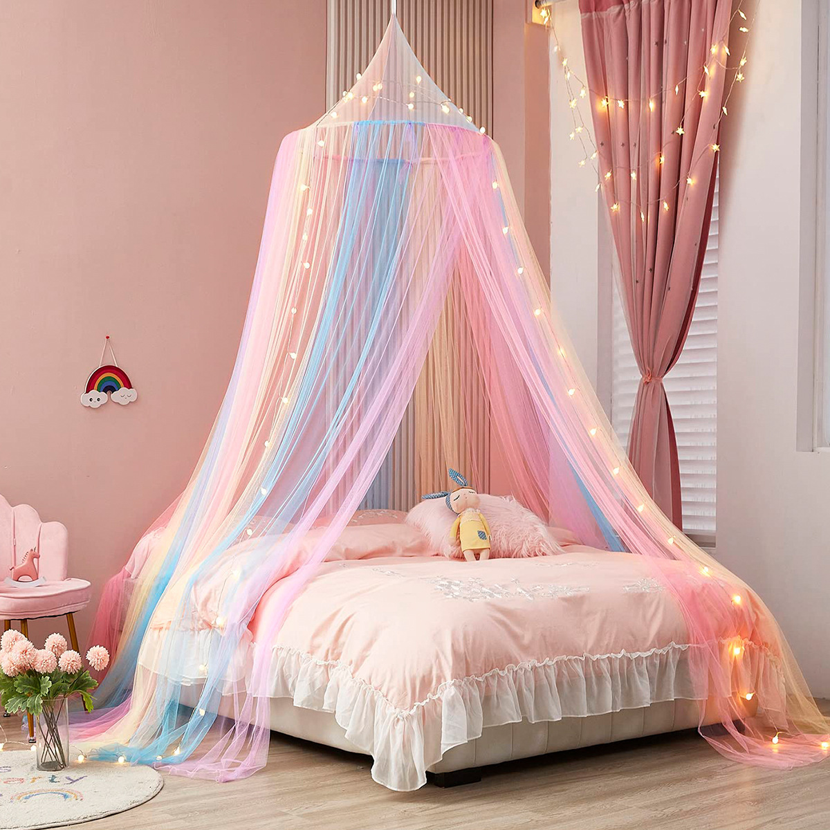 ベビーベッドルームカーテンネットドームレインボープリンセス蚊 - Roof Top Tent Annex Room のレビューと価格