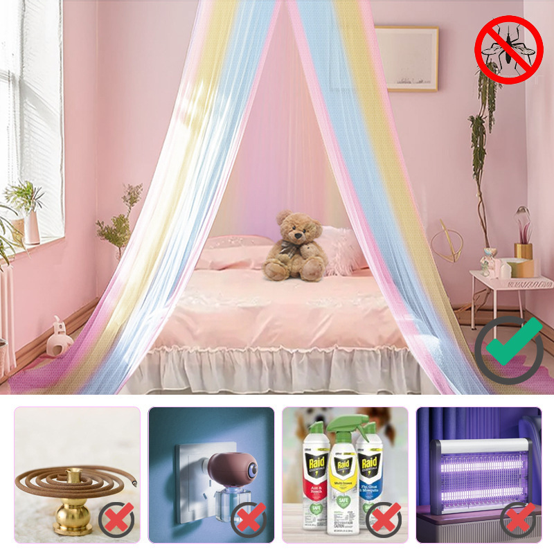 ベビーベッドルームカーテンネットドームレインボープリンセス蚊 - Roof Top Tent Annex Room のレビューと価格