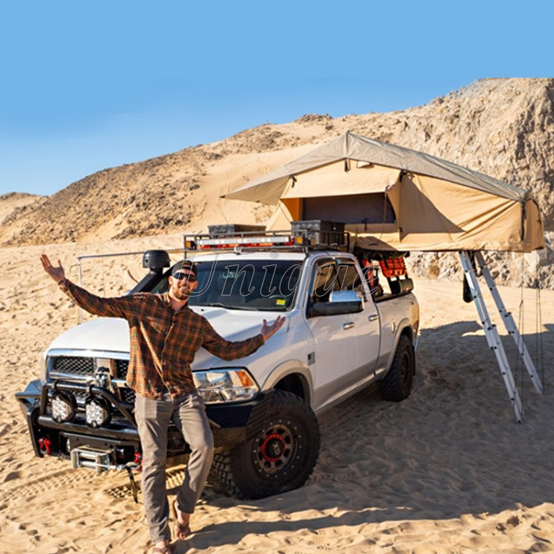 3～4人用ソフトシェルルーフトップテント、二重層防水ポータブ - Roof Top Tent Soft Shell 3 Person のレビューと価格