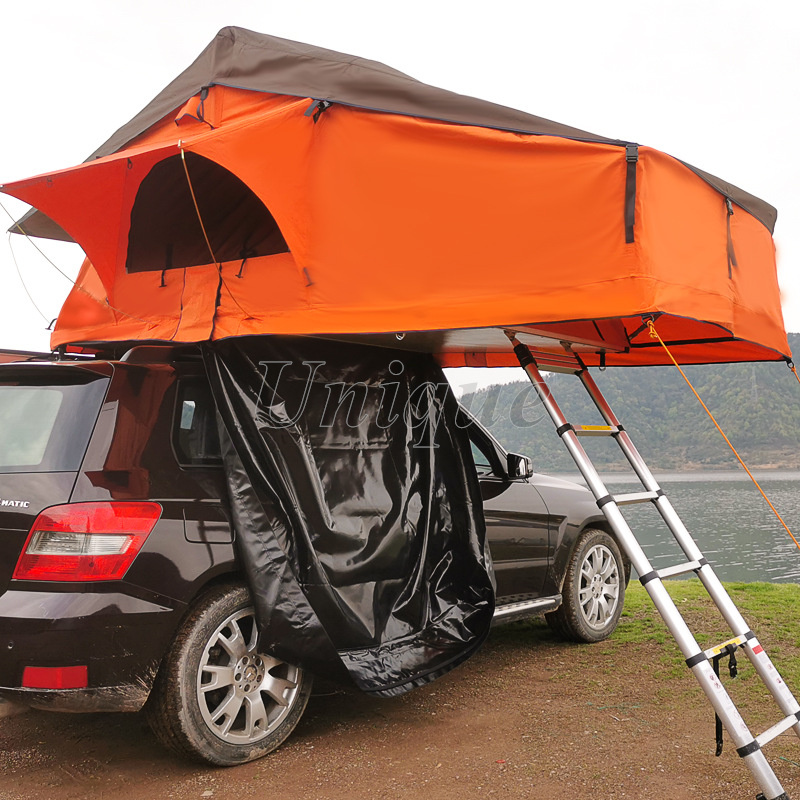 3～4人用ソフトシェルルーフトップテント、二重層防水ポータブ - Roof Top Tent Soft Shell 3 Person のレビューと価格