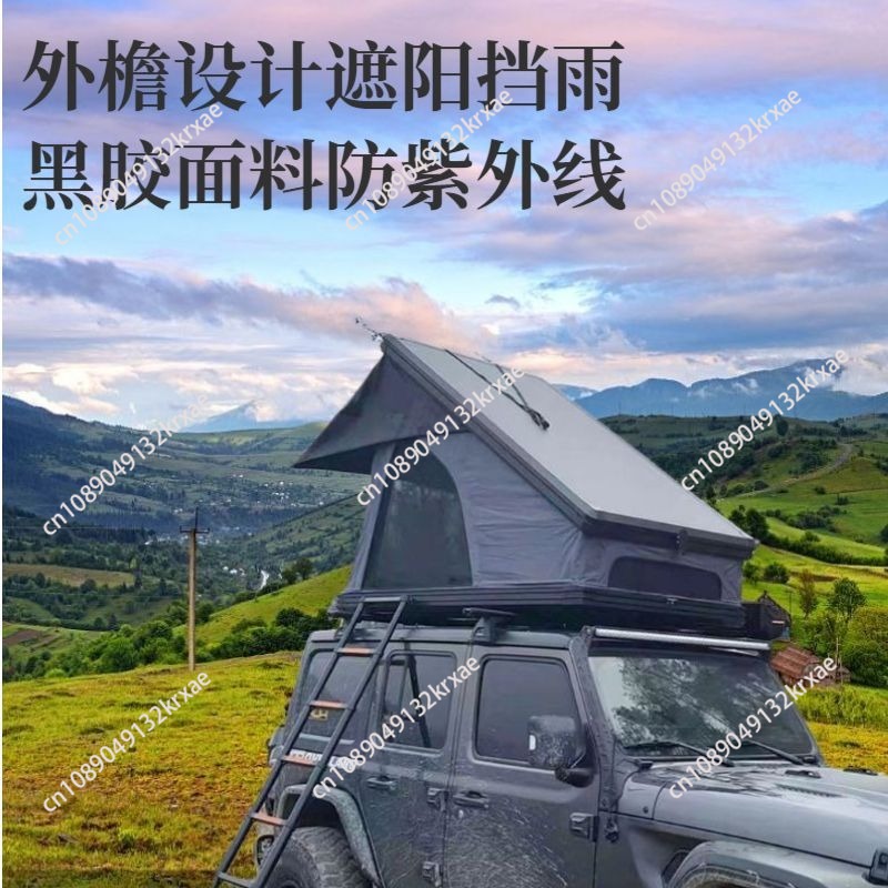 軽量三角形ハードシェルルーフトップテント フリップルーフトッ - Roof Tent Hardshell Aluminum のレビューと価格