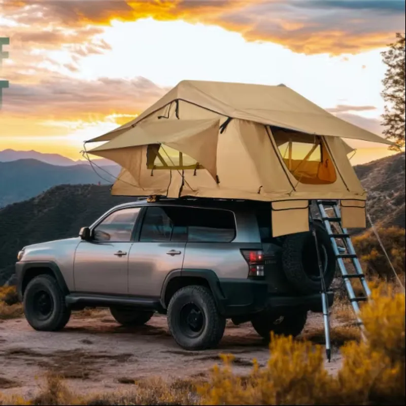 3人用ソフトシェルルーフトップテント、屋外セルフドライブ用、 - Roof Top Tent Soft Shell 3 Person のレビューと価格