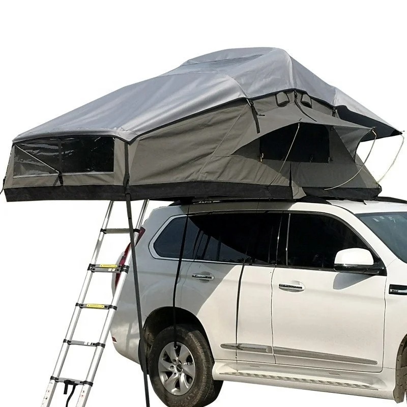 高品質4シーズン対応ルーフトップテント 折りたたみ式ソフトシ - Roof Top Tent Soft Shell 3 Person のレビューと価格
