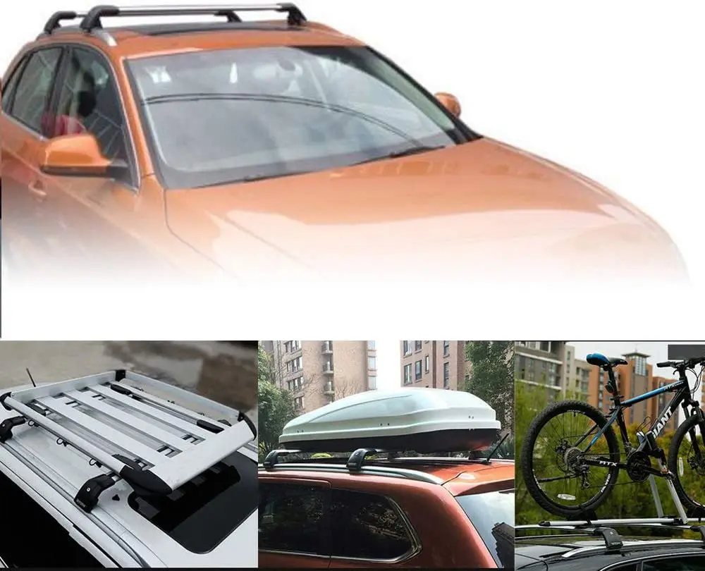 2 個 MG ZS 2025 クロスバークロスバールーフレー - Roof Rack Crossbar Aluminum のレビューと価格