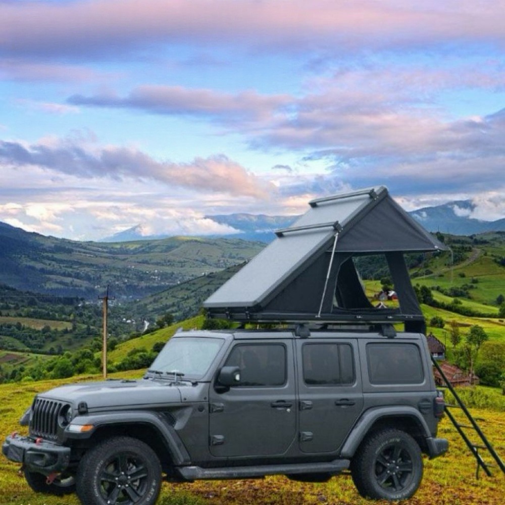 耐風性270度フォックスウィングルーフトップテント、完全ポー - Roof Top Tent Ladder Telescopic のレビューと価格
