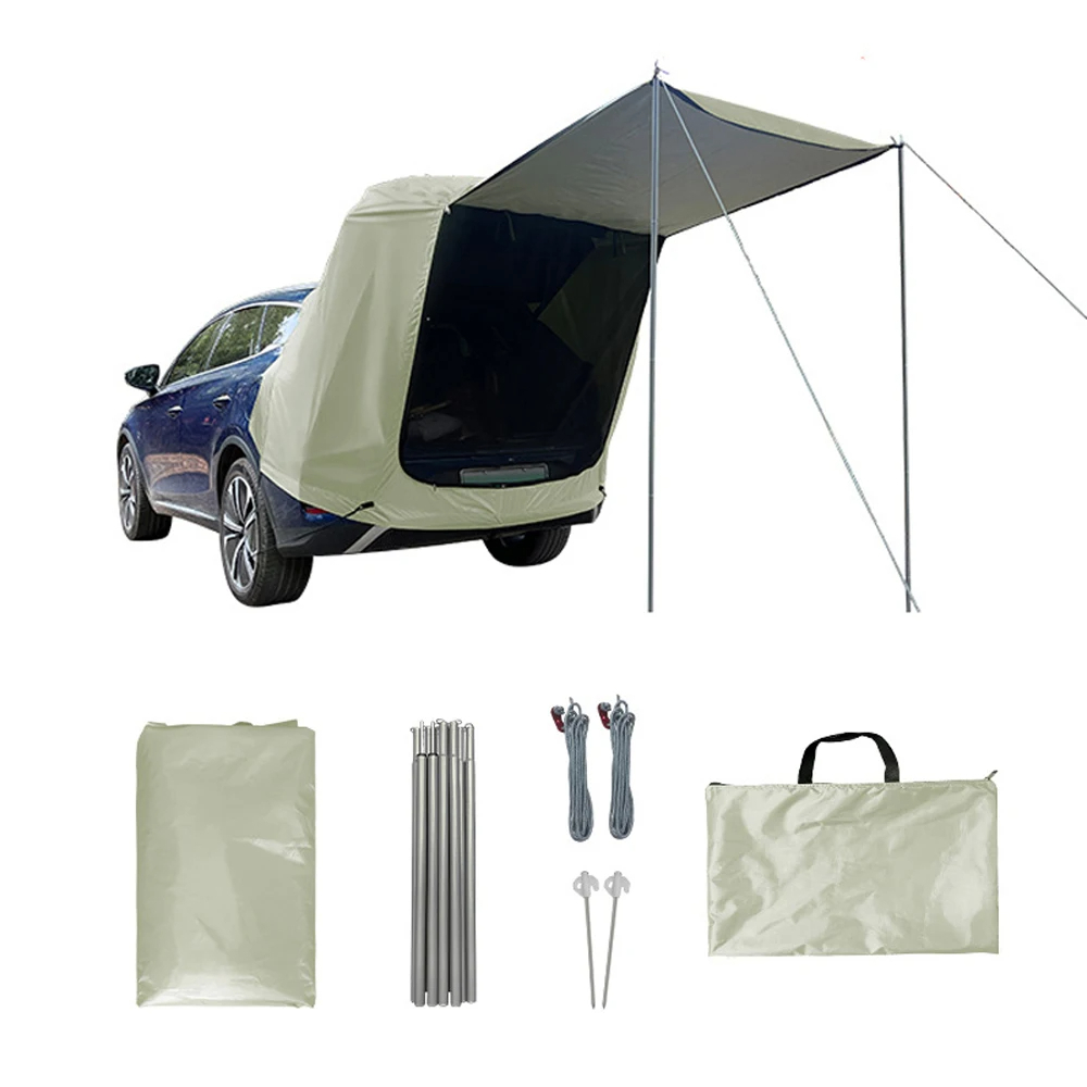 屋外車用リアエクステンションテント キャンプ ピクニック用オ - Roof Top Tent Annex Room のレビューと価格