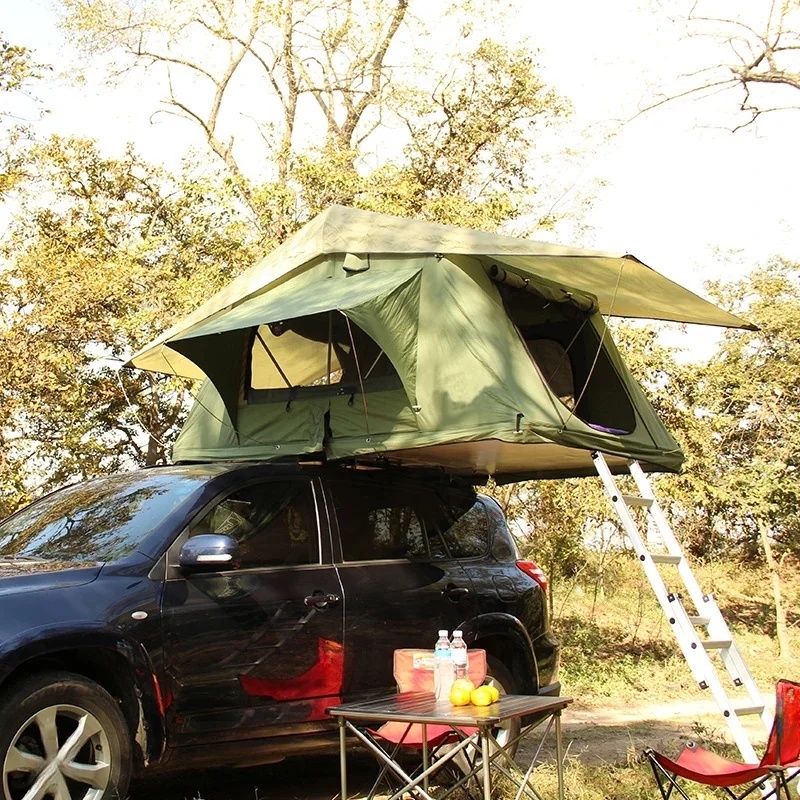 カスタムフィットのソフト防水ルーフトップテント、伸縮式はしご - Roof Top Tent Ladder Telescopic のレビューと価格