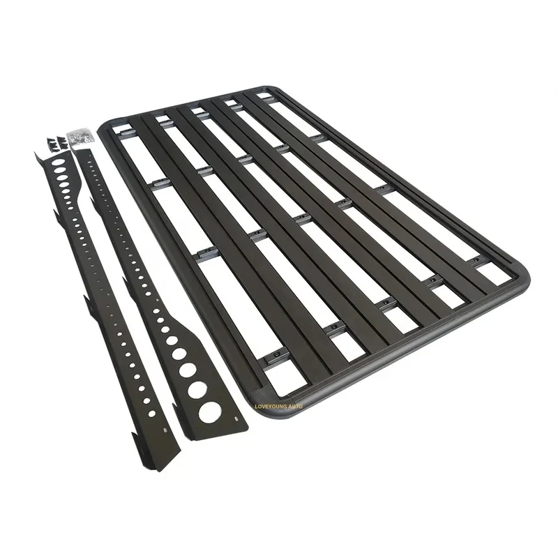 KQXヘビーデューティーアルミフラットルーフラックプラットフ - Overland Roof Rack Platform のレビューと価格