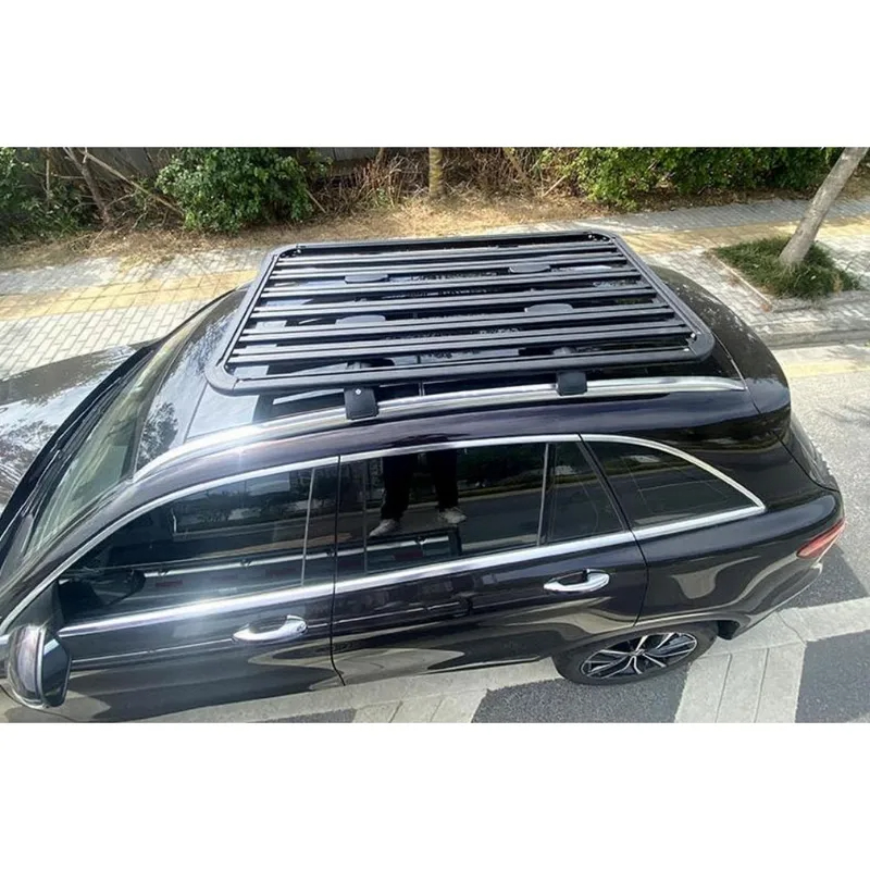 オーバーランドアルミ製ルーフプラットフォームボックスクロスバ - Overland Roof Rack Platform のレビューと価格