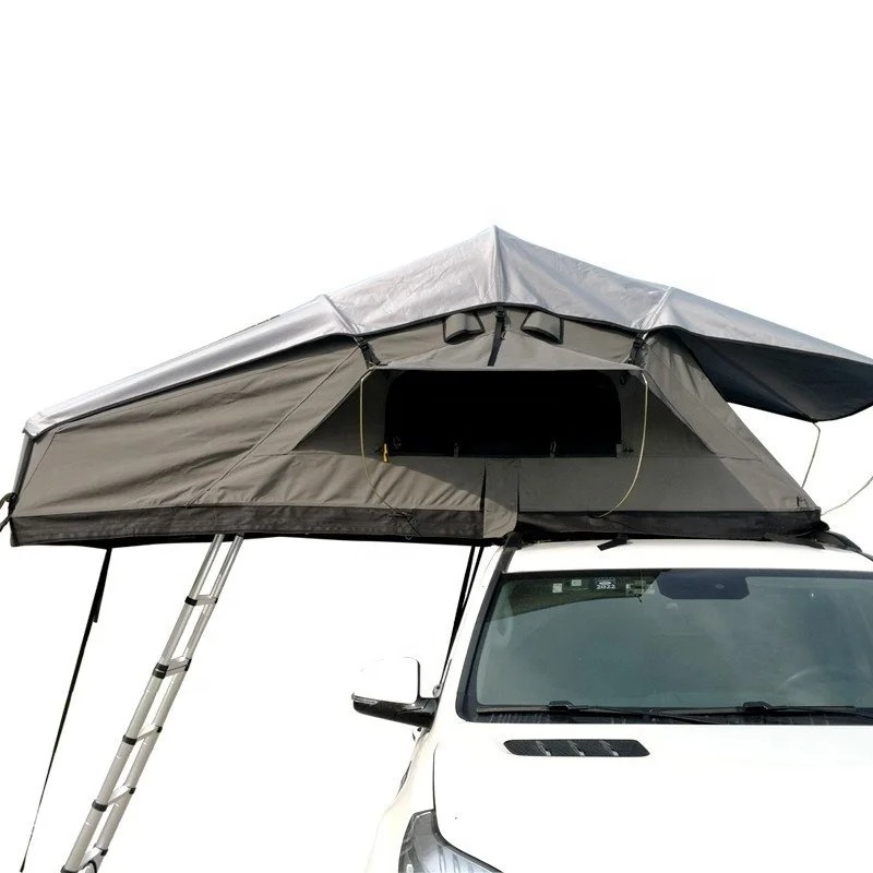 高品質4シーズン対応ルーフトップテント 折りたたみ式ソフトシ - Roof Top Tent Soft Shell 3 Person のレビューと価格