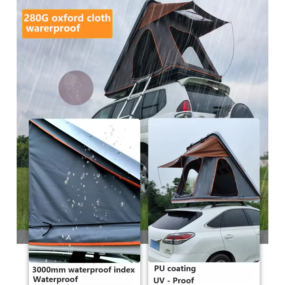 2～3人用 四季対応 ABSハードシェル アルミ製伸縮式はし - Roof Top Tent Ladder Telescopic のレビューと価格