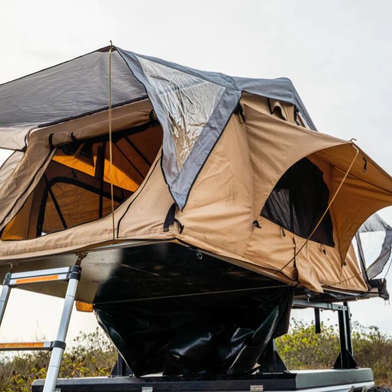 屋外キャンピングカー4X4ルーフトップテント卸売ソフトシェル - Roof Top Tent Soft Shell 3 Person のレビューと価格