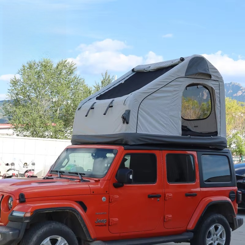 綿素材の防水屋外1～3人用ソフトシェルルーフトップテント、車 - Roof Top Tent Soft Shell 3 Person のレビューと価格