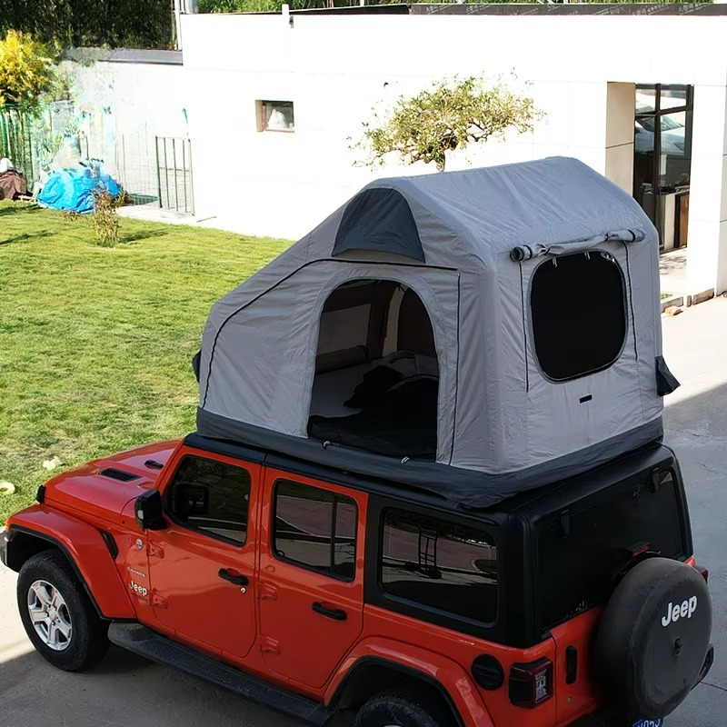 綿素材の防水屋外1～3人用ソフトシェルルーフトップテント、車 - Roof Top Tent Soft Shell 3 Person のレビューと価格