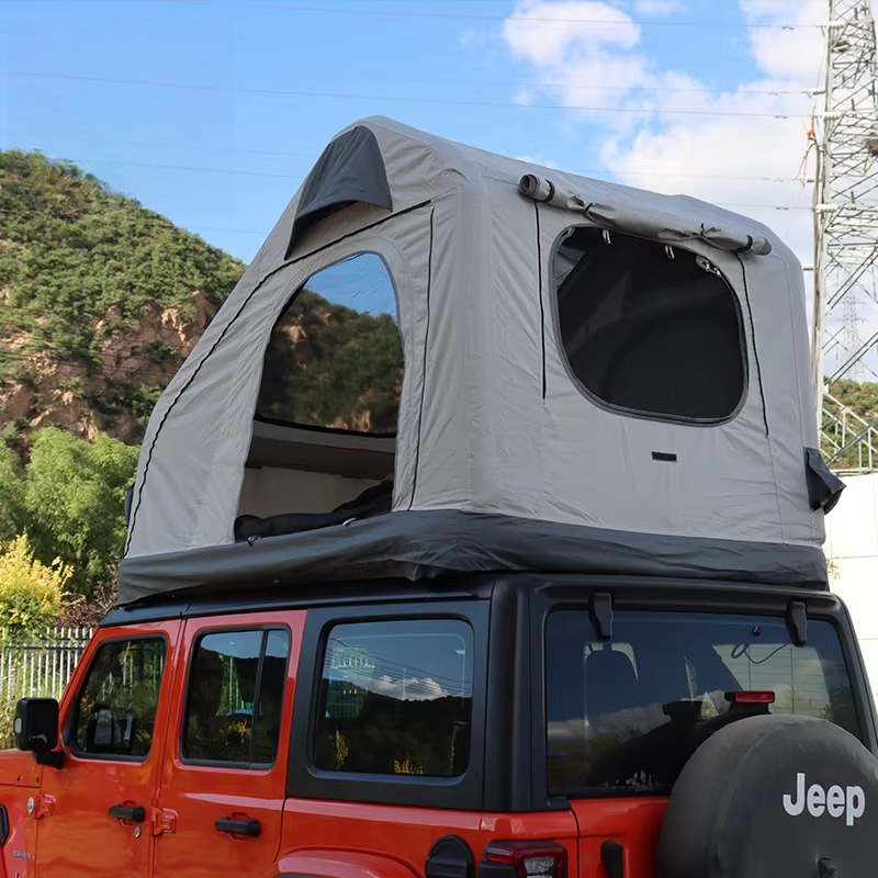 綿素材の防水屋外1～3人用ソフトシェルルーフトップテント、車 - Roof Top Tent Soft Shell 3 Person のレビューと価格