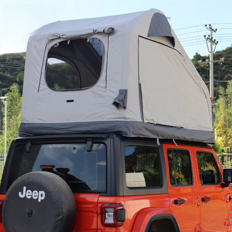 綿素材の防水屋外1～3人用ソフトシェルルーフトップテント、車 - Roof Top Tent Soft Shell 3 Person のレビューと価格