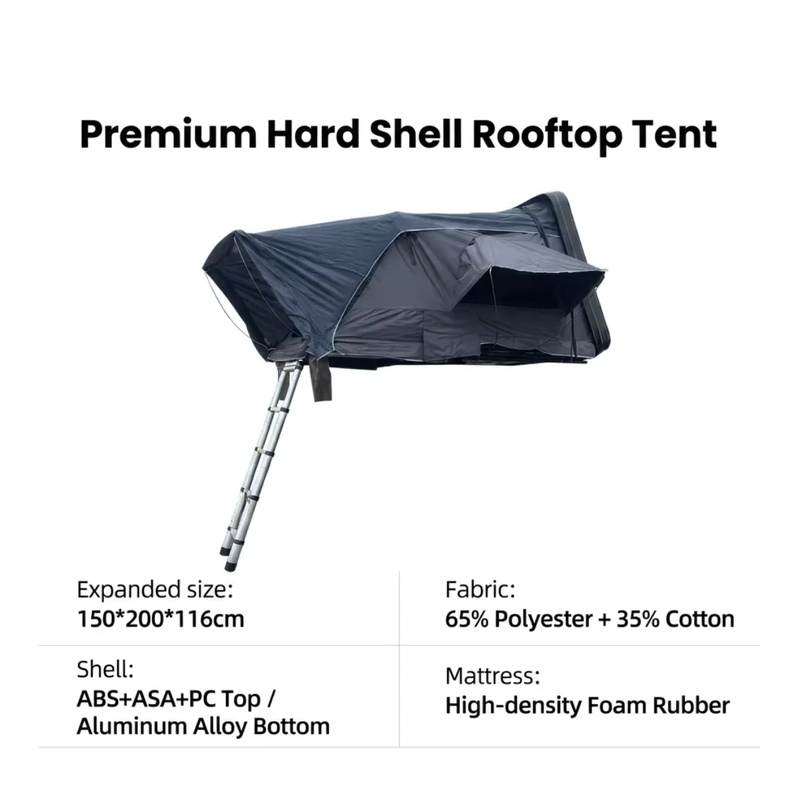 高品質で耐久性に優れた、伸縮式はしご付きの防水カーゴルーフテ - Roof Top Tent Ladder Telescopic のレビューと価格