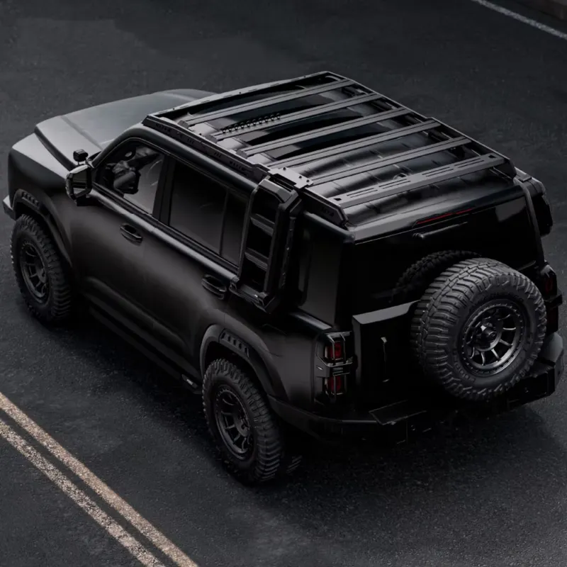 ヘビーデューティーオフロードルーフラックプラットフォーム、炭 - Overland Roof Rack Platform のレビューと価格