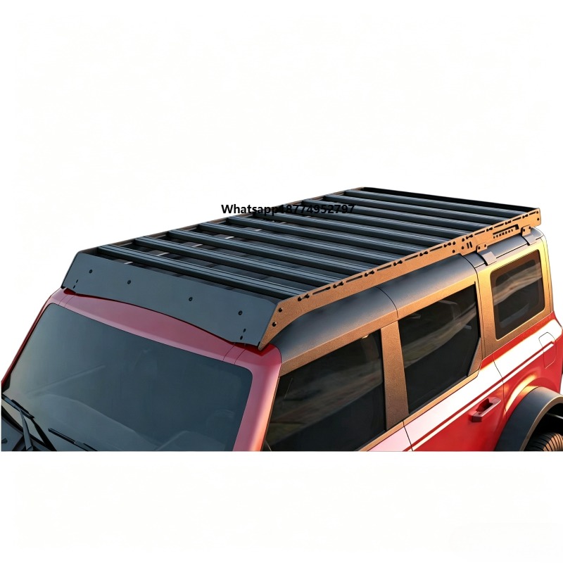 穴あけ不要のアルミ製ルーフラックプラットフォーム、頑丈な薄型 - Overland Roof Rack Platform のレビューと価格