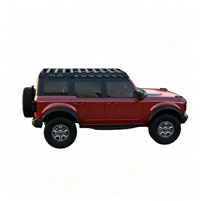 穴あけ不要のアルミ製ルーフラックプラットフォーム、頑丈な薄型 - Overland Roof Rack Platform のレビューと価格