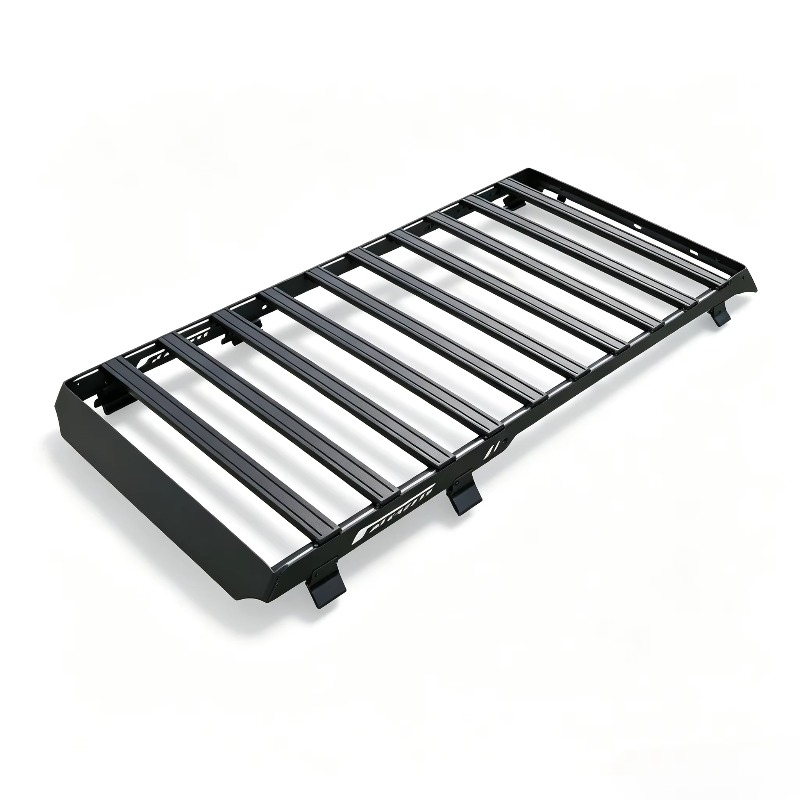 穴あけ不要のアルミ製ルーフラックプラットフォーム、頑丈な薄型 - Overland Roof Rack Platform のレビューと価格