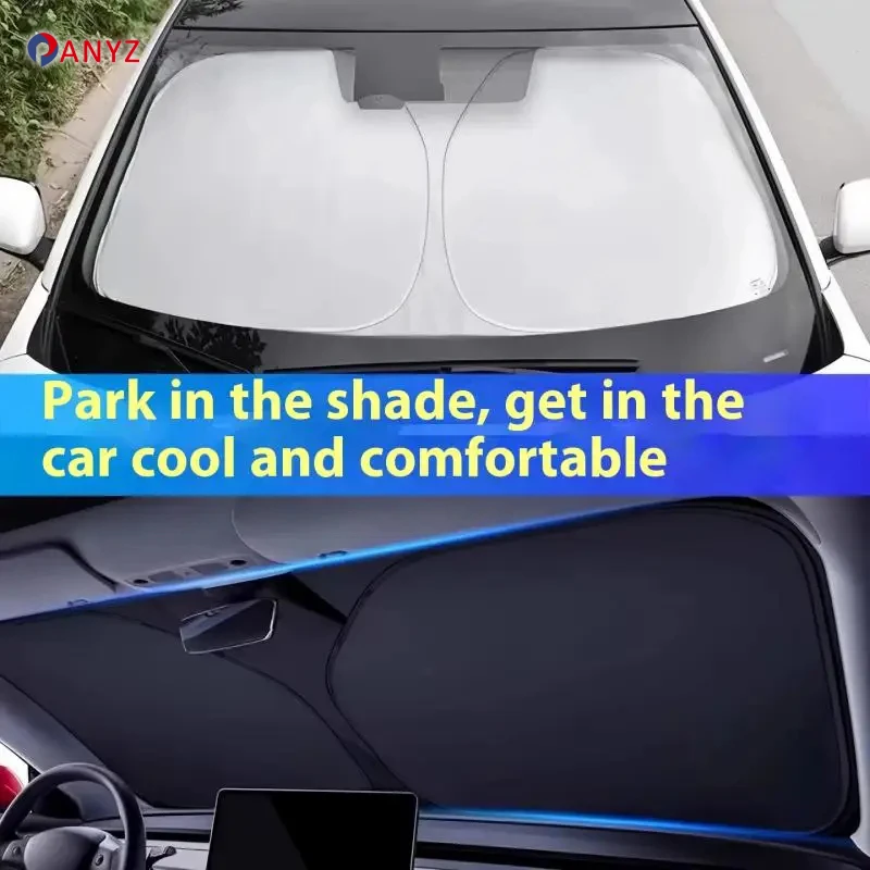 車のフロントガラスサンシェードルノークリオ 2 3 4 5  - Car Awning 2.5M X 2.5M のレビューと価格