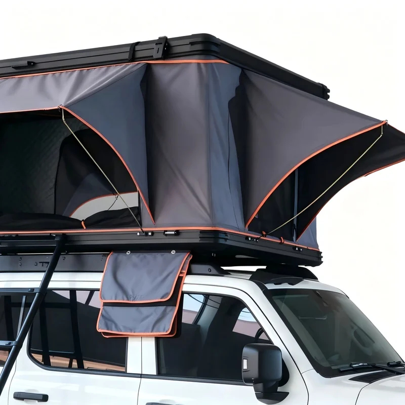 人気商品 2人用 四季対応 ポップアップ式 ハードシェル ル - Roof Top Tent Hard Shell 2 Person のレビューと価格