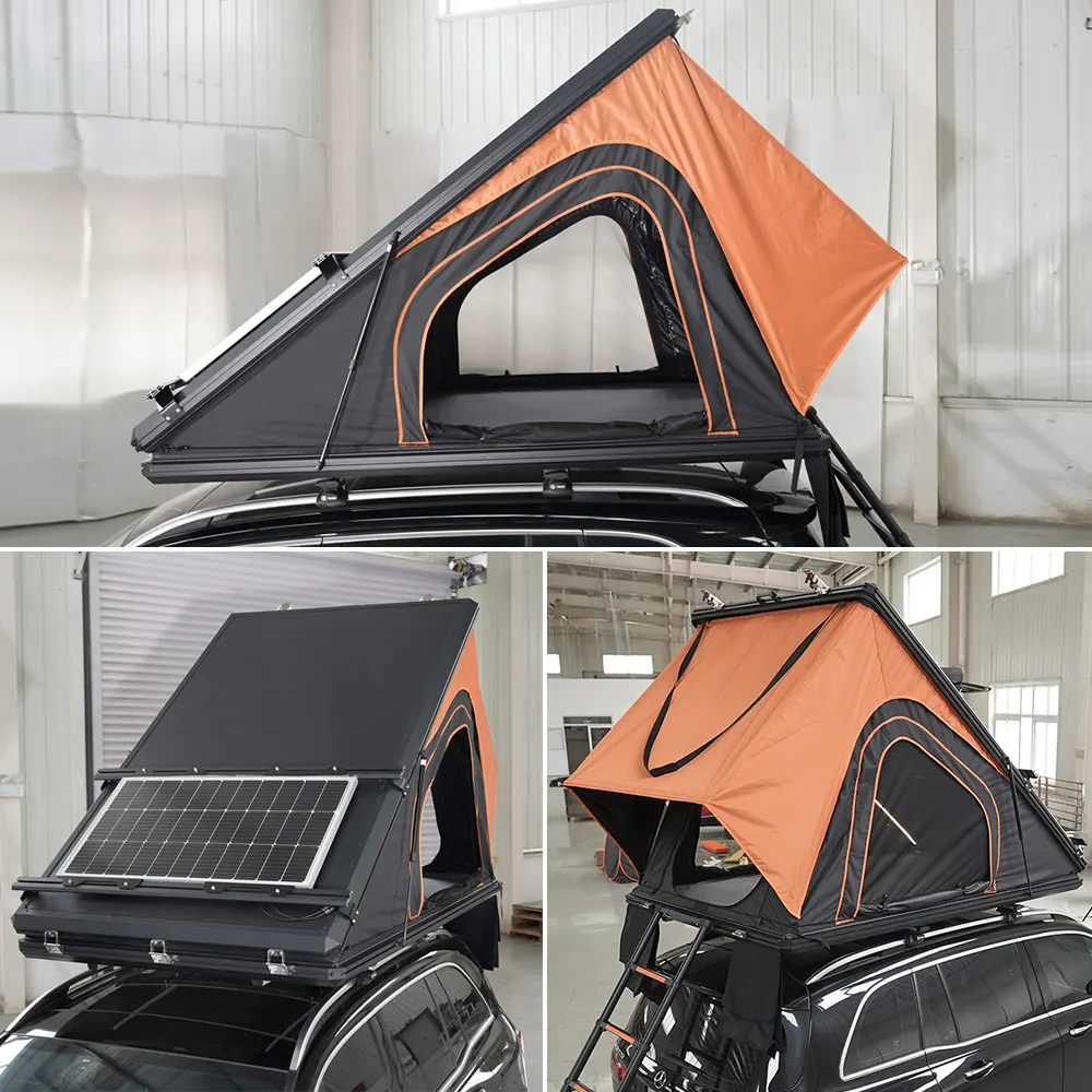キャンプ用屋外カールーフトップテント キャンプ アルミ製 4 - Roof Tent Hardshell Aluminum のレビューと価格